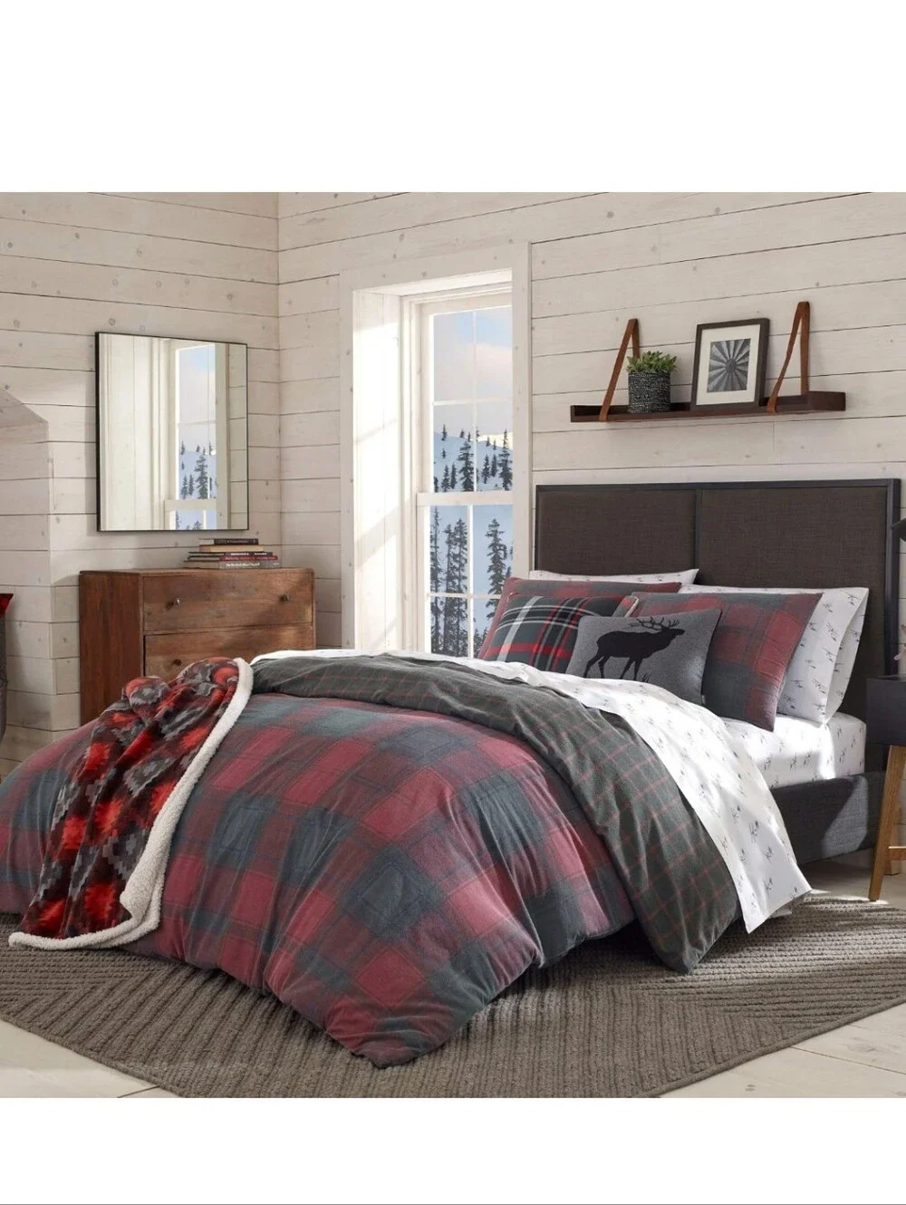 Eddie Bauer - Ginny & Giorgia Duvet Cover Set - Size Queen
